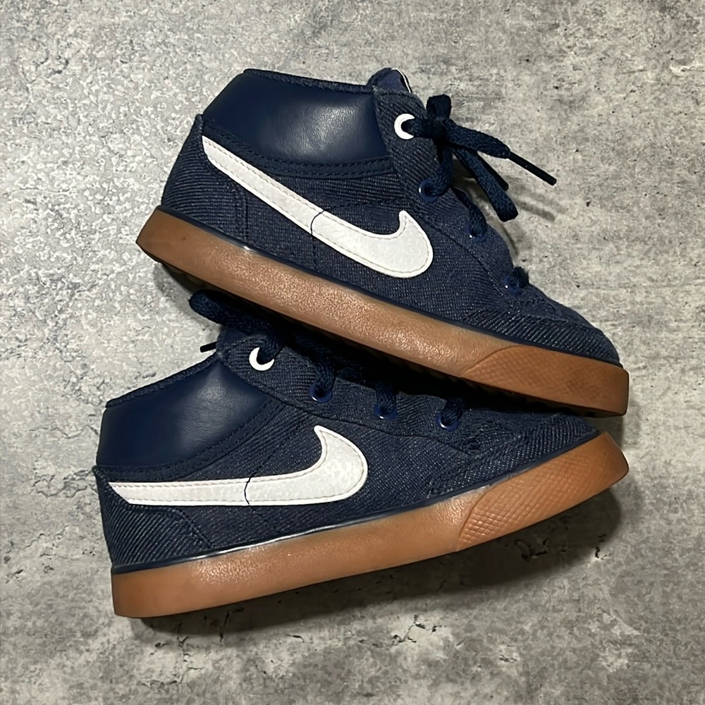 Toddler Nike shoes.